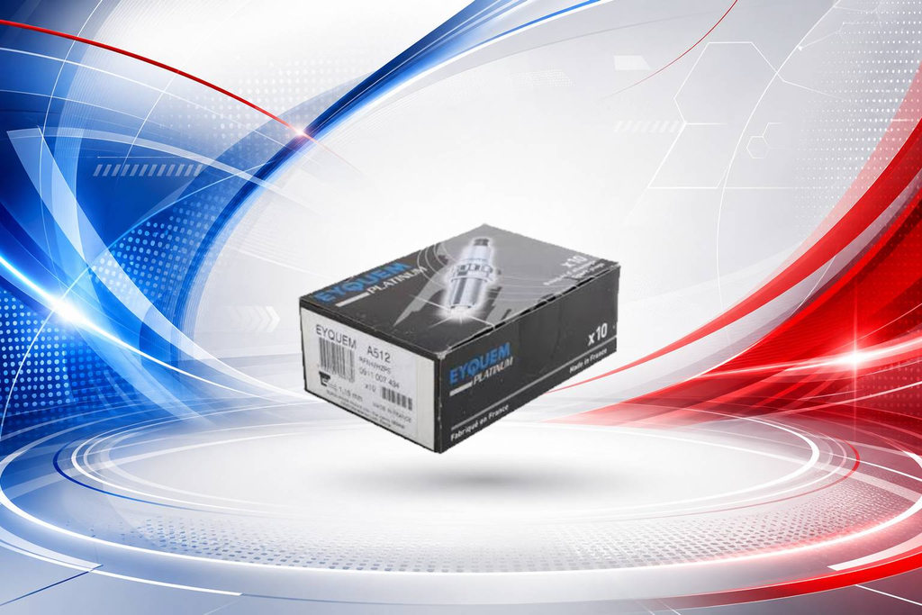 شمع سوزنی پایه بلند اکیوم اصلی فرانسه A512-RFN42HZP5 چهار عددی