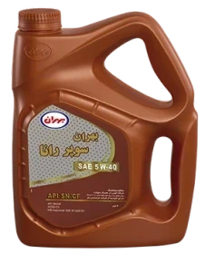 روغن موتور بهران مدل سوپر رانا 5W40 API SN/CF پنج لیتری