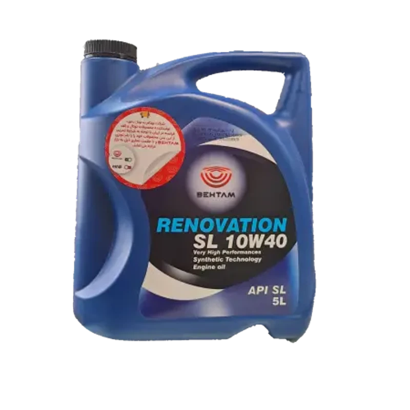 روغن موتور الف بهتام مدل RENOVATION 10W40 حجم ۵ لیتر سطح کیفی SL