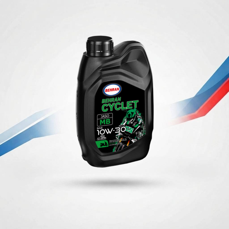 روغن موتور سیکلت بهران ۱۰W-30 حجم ۱ لیتر