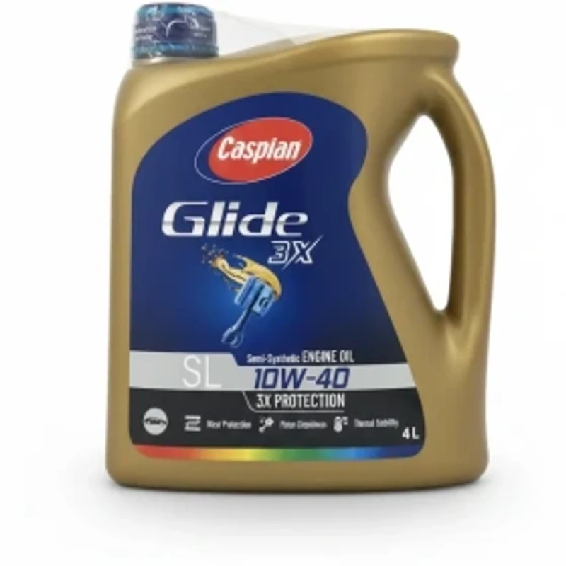 روغن موتور کاسپین مدل SL 10W-40 حجم ۴ لیتر