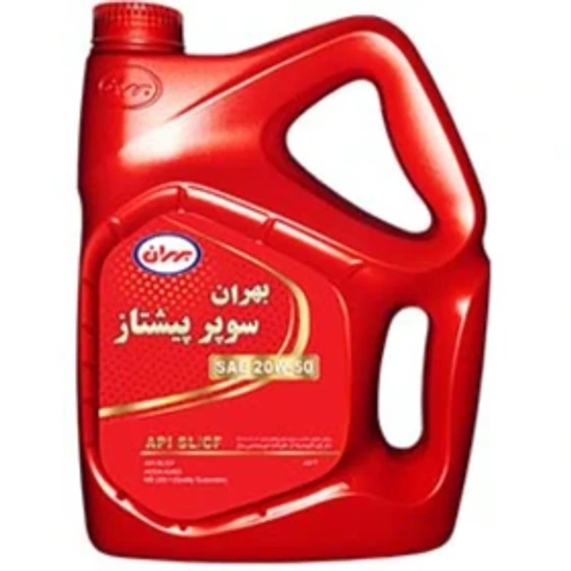 روغن موتور بهران سوپر پیشتاز ۲۰W-50 SL حجم ۴ لیتر
