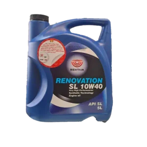 روغن موتور الف بهتام مدل RENOVATION 10W40 حجم ۵ لیتر سطح کیفی SL