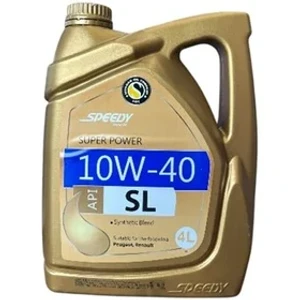 روغن موتور اسپیدی سوپر پاور 10W40 SL/CF نیمه سینتتیک چهار لیتری