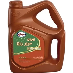 روغن موتور بهران سوپر رانا 0W-20 چهار لیتری API SN