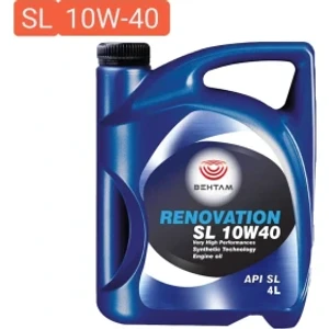 روغن موتور بهتام رنوویشن مدل 10W-40 SL حجم 4 لیتری