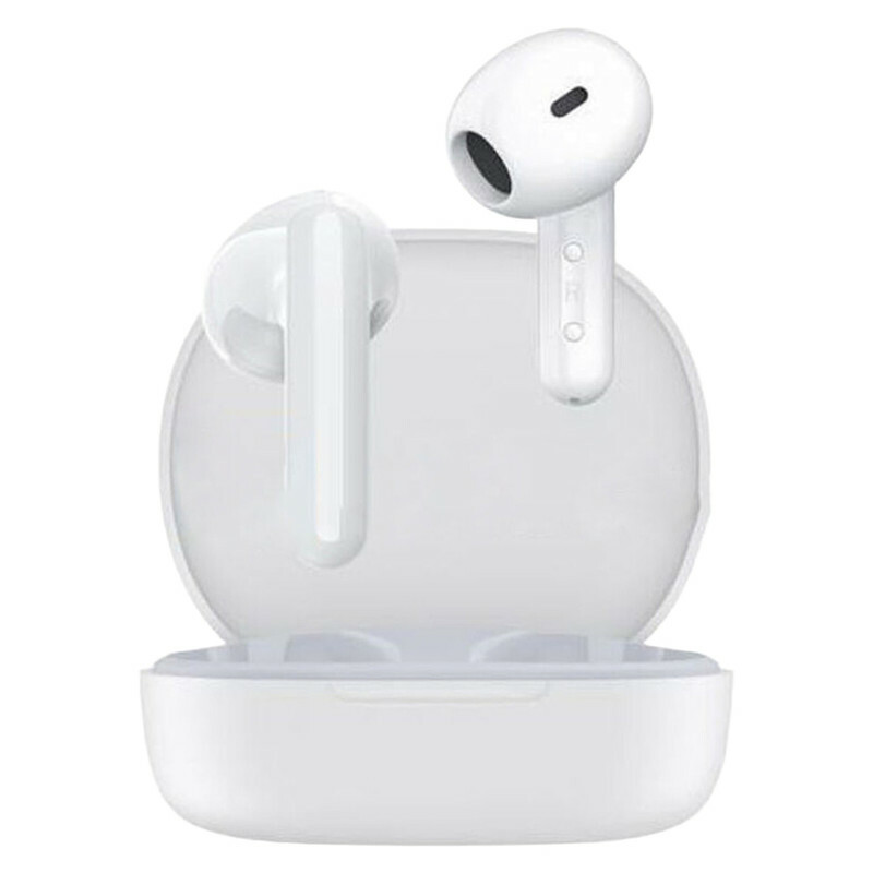هدفون بلوتوثی شیائومی مدل Redmi Buds 4 Lite بدون قابلیت نویز کنسلینگ، درگاه شارژ USB Type-C، دارای کنترل لمسی و مقاوم در برابر رطوبت و عرق