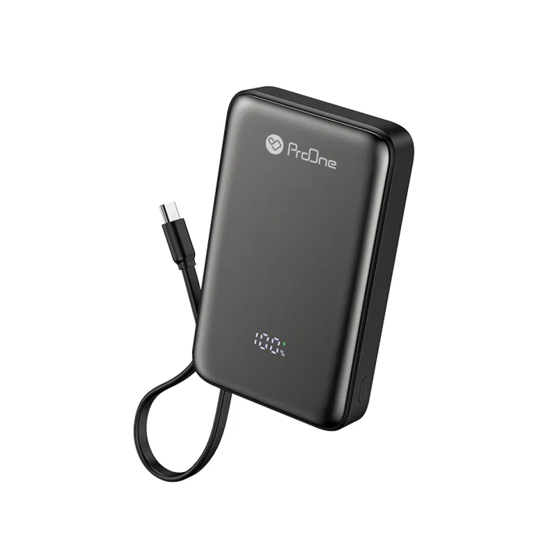 پاوربانک بی‌سیم 22.5 وات پرووان مدل POWER CORE PPB5123 ظرفیت 10000 میلی‌آمپرساعت