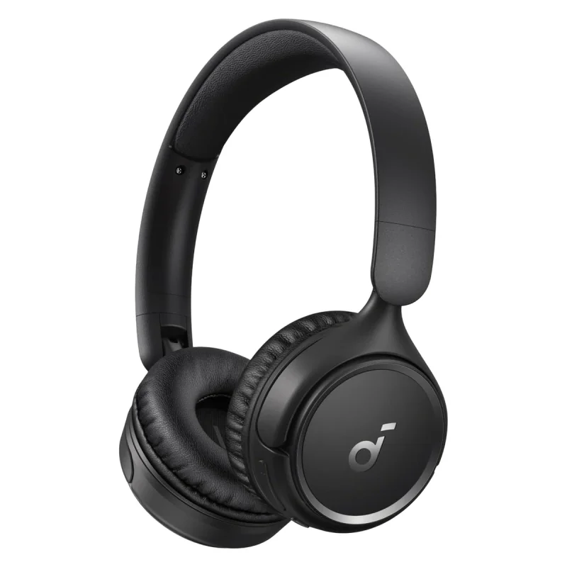 هدفون بلوتوثی انکر مدل Soundcore H30i بدون قابلیت نویز کنسلینگ، درگاه شارژ USB Type-C، دارای میکروفون داخلی با کیفیت بالا، مجهز به فناوری BassUp، مقاومت در برابر رطوبت و عرق