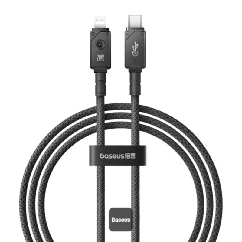 کابل تبدیل USB-C به لایتنینگ بیسوس مدل CB000049 طول 1 متر