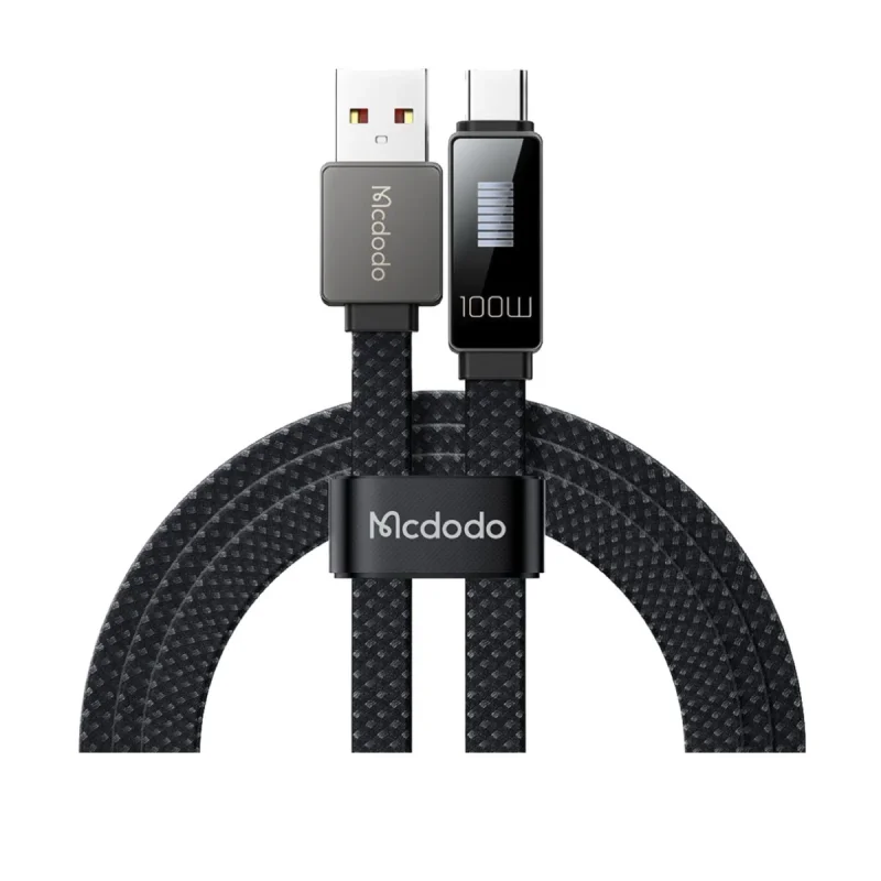 کابل تبدیل USB به USB-C مك دودو مدل LED Ryhthm طول 1,2 متر