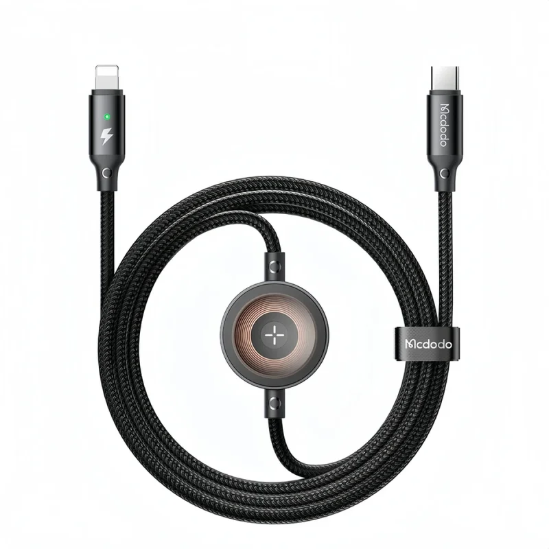 کابل تبدیل لایتنینگ به USB-C مک دودو مدل CA-568 طول 1.5 متر