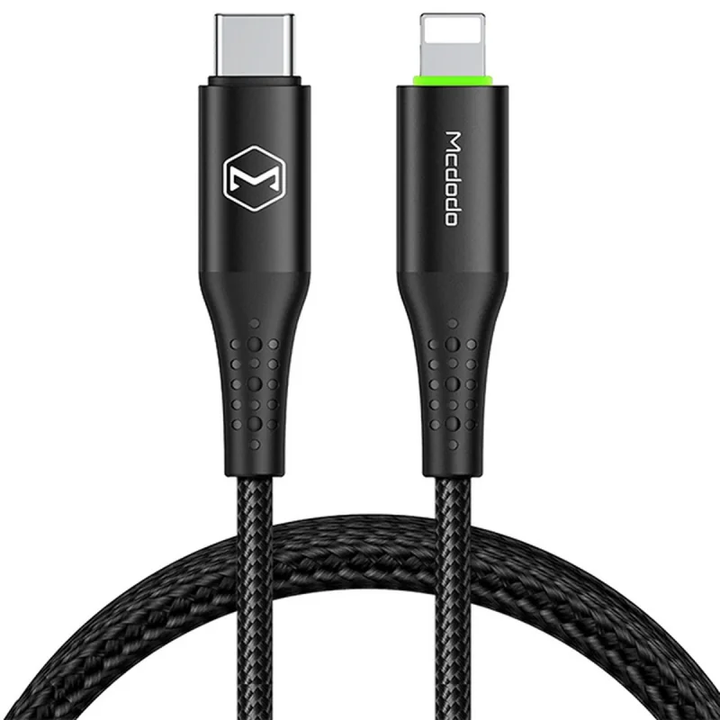 کابل تبدیل USB-C به لایتنینگ مک دودو مدل Auto Power Off CA-7360-M01 طول 1.2 متر