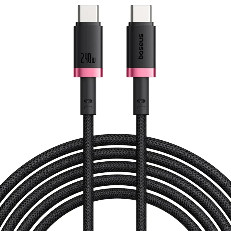 کابل تبدیل USB-C بیسوس مدل Dura Series 240W طول 1 متر