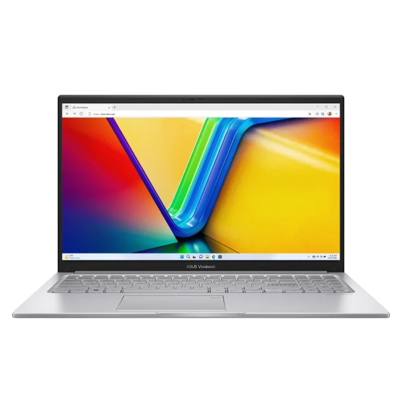 لپ تاپ 15.6 اینچی ایسوس مدل Vivobook 15 F1504VA-NJ828-i3 1315U-4GB DDR4 3200MHz-512GB SSD-TN-Fingerprint-Backlit