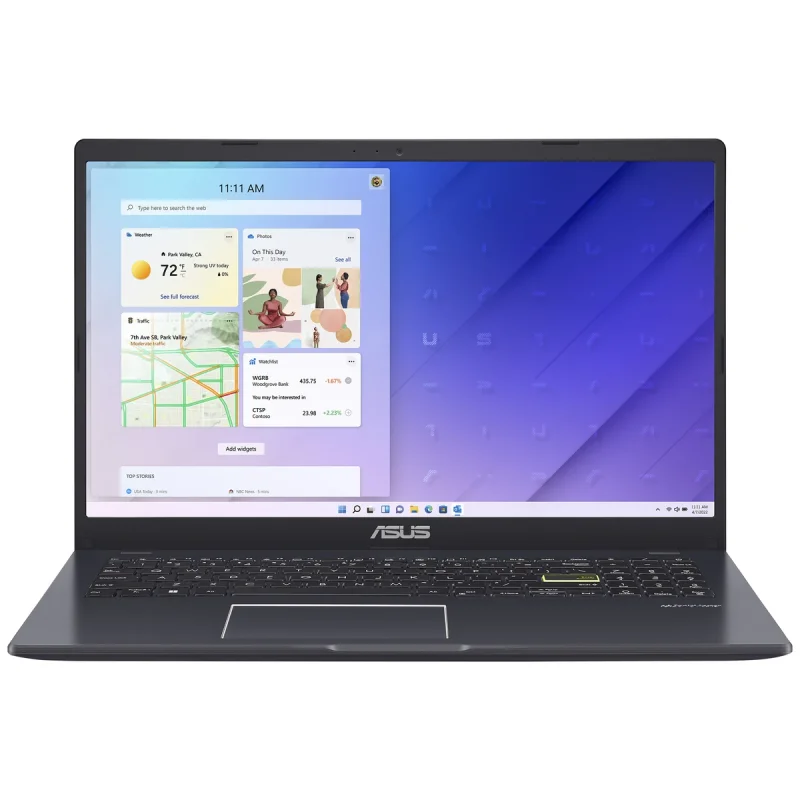 لپ تاپ 15.6 اینچی ایسوس مدل Vivobook E510KAB-BR1048US-Celeron N4500-8GB DDR4-256GB SSD-TN HD