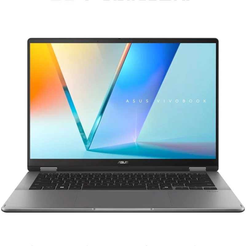 لپ تاپ 14 اینچی ایسوس مدل Vivobook 14 Flip TP3407SA-Core Ultra 7 256V-16GB LPDDR5X-1TB SSD-OLED-Backlit-Touch - کاستوم شده