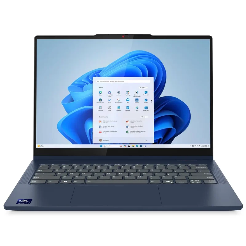 لپ تاپ 14 اینچی لنوو مدل IdeaPad 5 2-in-1 14IAL10-Core Ultra 5 225U-8GB LPDDR5x 8000MHz-512GB SSD-IPS-Touch-Backlit-W