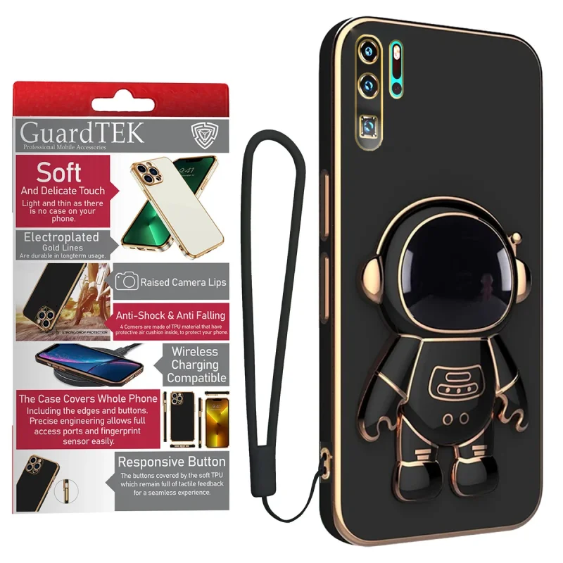 کاور گاردتک آساک مدل Astronaut Strap مناسب برای گوشی موبایل هوآوی P30 Pro به همراه بند