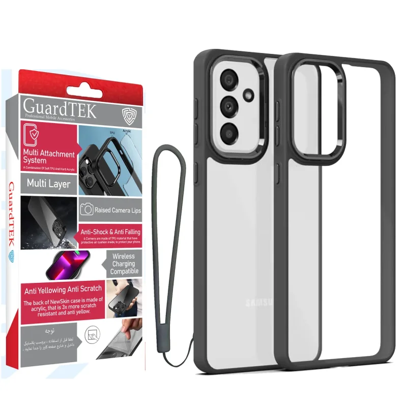 کاور گاردتک مدل New Skin Strap مناسب برای گوشی موبایل سامسونگ Galaxy S24 به همراه بند