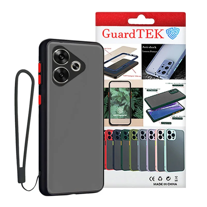 کاور گاردتک آساک مدل MBC Strap مناسب برای گوشی موبایل شیائومی Poco F6/ Redmi Turbo 3 به همراه بند