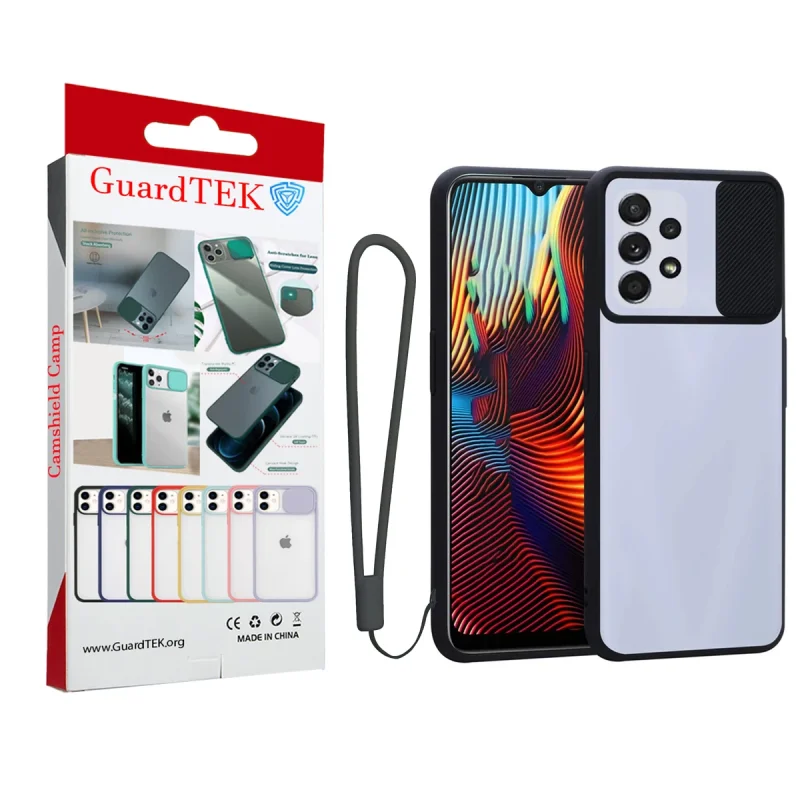 کاور گاردتک مدل Camshield Strap مناسب برای گوشی موبایل سامسونگ Galaxy A13 4G به همراه بند