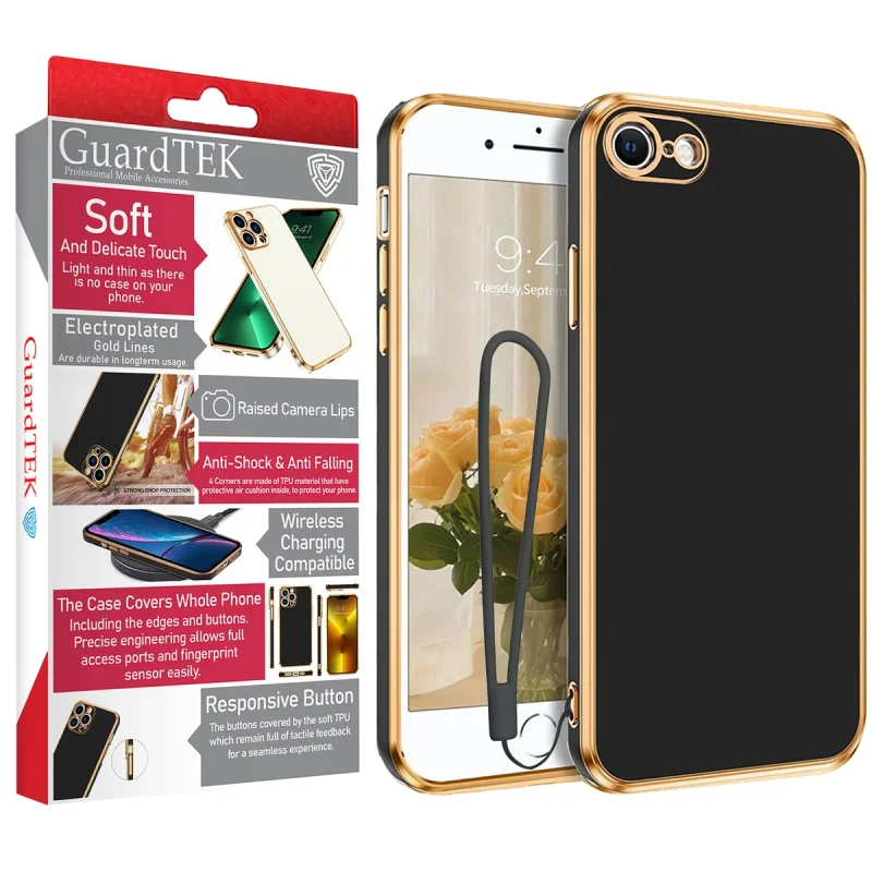 کاور گاردتک اساک مدل MyCa2 مناسب برای گوشی موبایل اپل iPhone 8 / 7 / SE 2020 / SE 2022 به همراه بندآویز