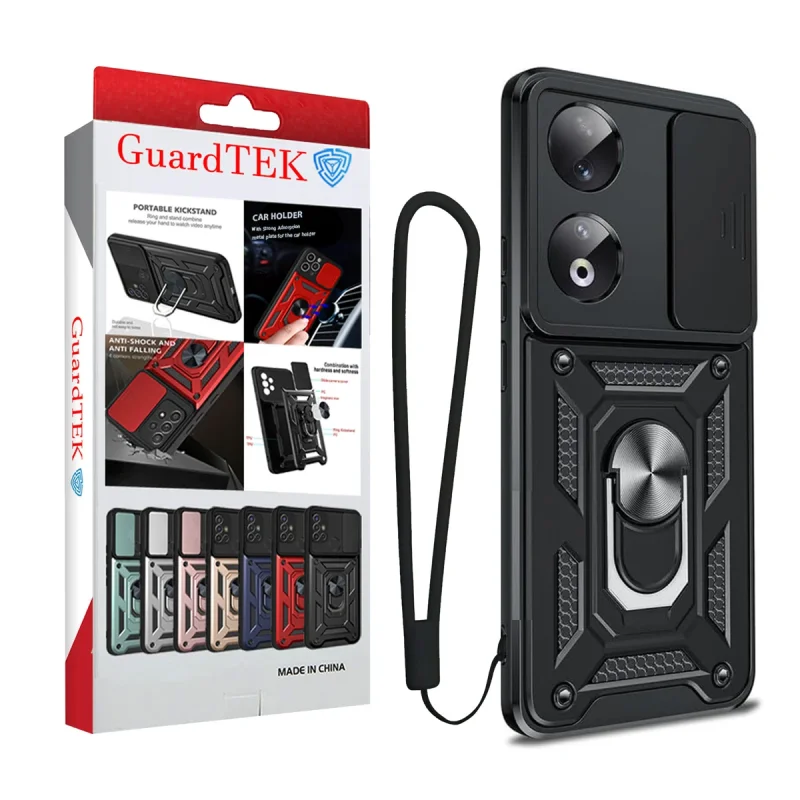 کاور گاردتک اساک مدل Dcamp2 Strap مناسب برای گوشی موبایل آنر X7B به همراه بند
