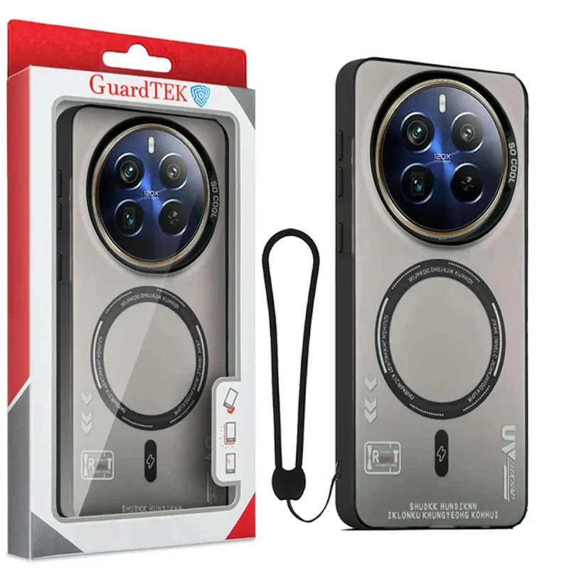 کاور گاردتک اساک مدل SoCool_Strap مناسب برای گوشی موبایل ریلمی 12 Pro Plus به همراه بند آویز