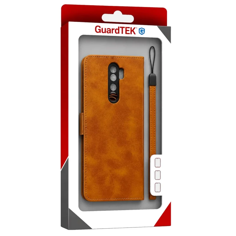 کیف کلاسوری گاردتک مدل Flip cover strap مناسب برای گوشی موبایل شیائومی Redmi Note 8 Pro به همراه بند
