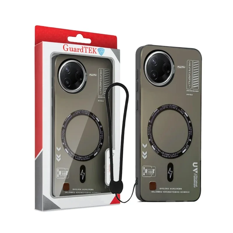 کاور گاردتک اساک مدل SoCool_Strap مناسب برای گوشی موبایل شیائومی Poco F7 Pro به همراه بند آویز