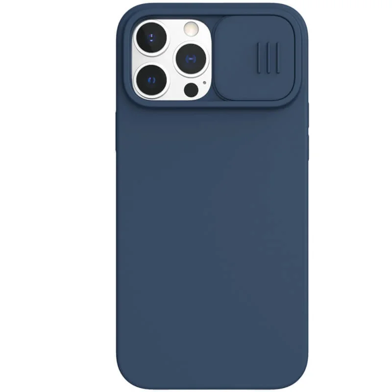 کاور نیلکین مدل CamShield Silky silicon مناسب برای گوشی موبایل اپل iPhone 13 Promax