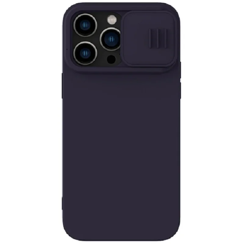 کاور نیلکین مدل CamShield Silky Silicon مناسب برای گوشی موبایل اپل iPhone 14 Pro Max