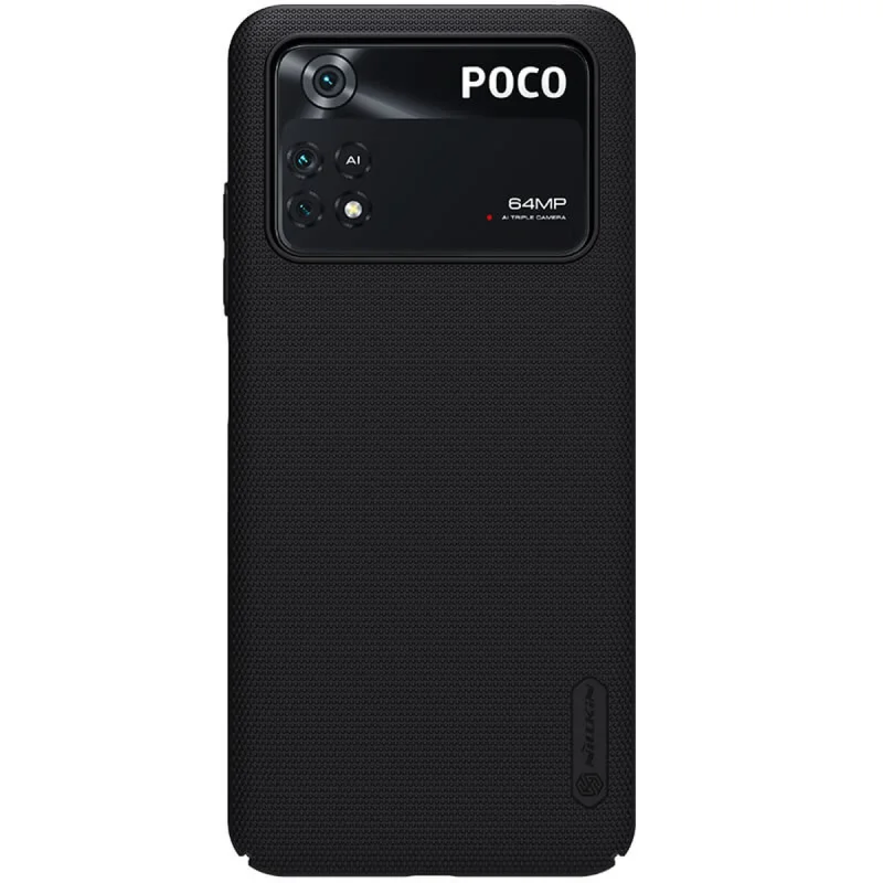 کاور نیلکین مدل Super Frosted Shield مناسب برای گوشی موبایل شیائومی Poco M4 Pro 4g