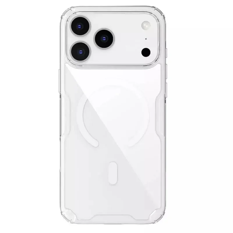 کاور نیلکین مدل Nature TPU Pro Magnetic مناسب برای گوشی موبایل اپل iPhone 17 Pro