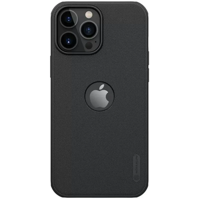کاور نیلکین مدل (Super Frosted Shield Pro (Logo CutOut مناسب برای گوشی موبایل اپل IPhone 13 Pro Max