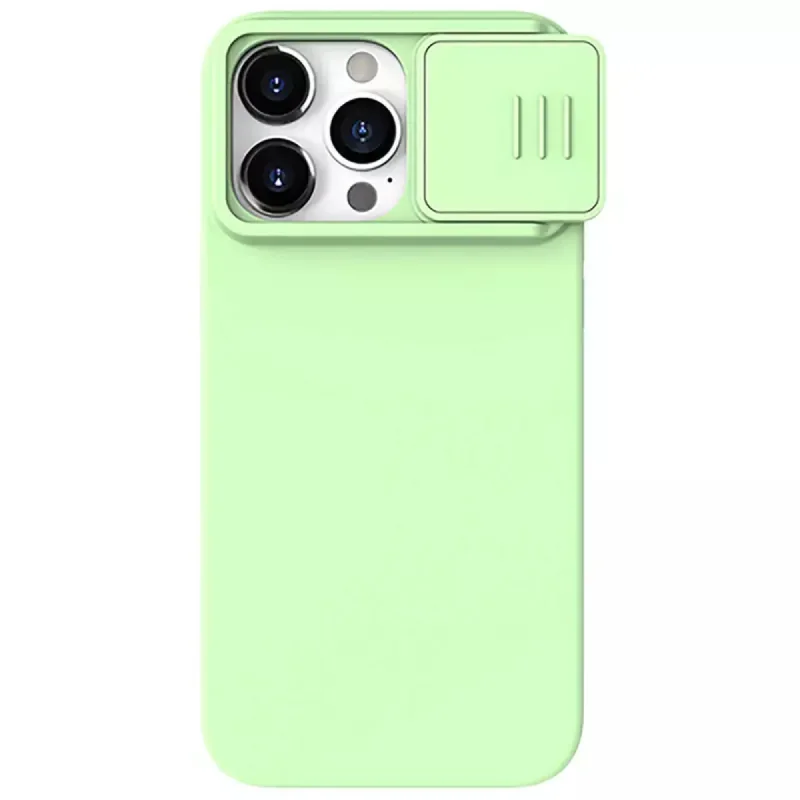 کاور نیلکین مدل CamShield Silky Silicone مناسب برای گوشی موبایل اپل iPhone 15 Pro Max