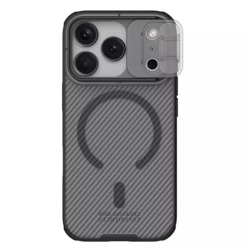 کاور نیلکین مدل CamShield Pro Magnetic Clear version مناسب برای گوشی موبایل اپل iPhone 17 Pro
