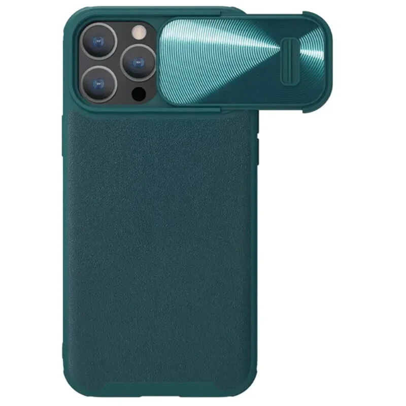 کاور نیلکین مدل CamShield S Leather مناسب برای گوشی موبایل اپل iPhone 13 Pro Max
