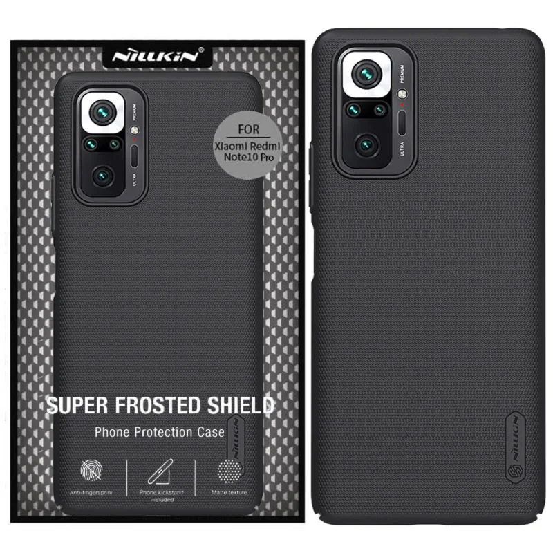 کاور نیلکین مدل Super Frosted Shield مناسب برای گوشی موبایل شیائومی Redmi Note 10 Pro / Redmi Note 10 Pro Max