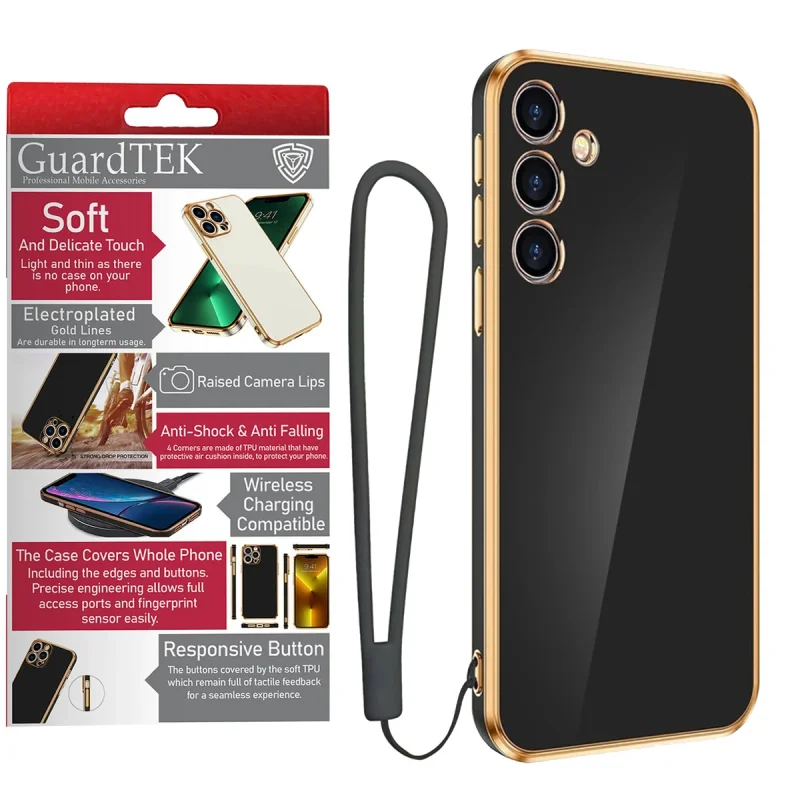کاور گاردتک آساک مدل Myca2 Strap مناسب برای گوشی موبایل سامسونگ Galaxy S24 به همراه بندآویز