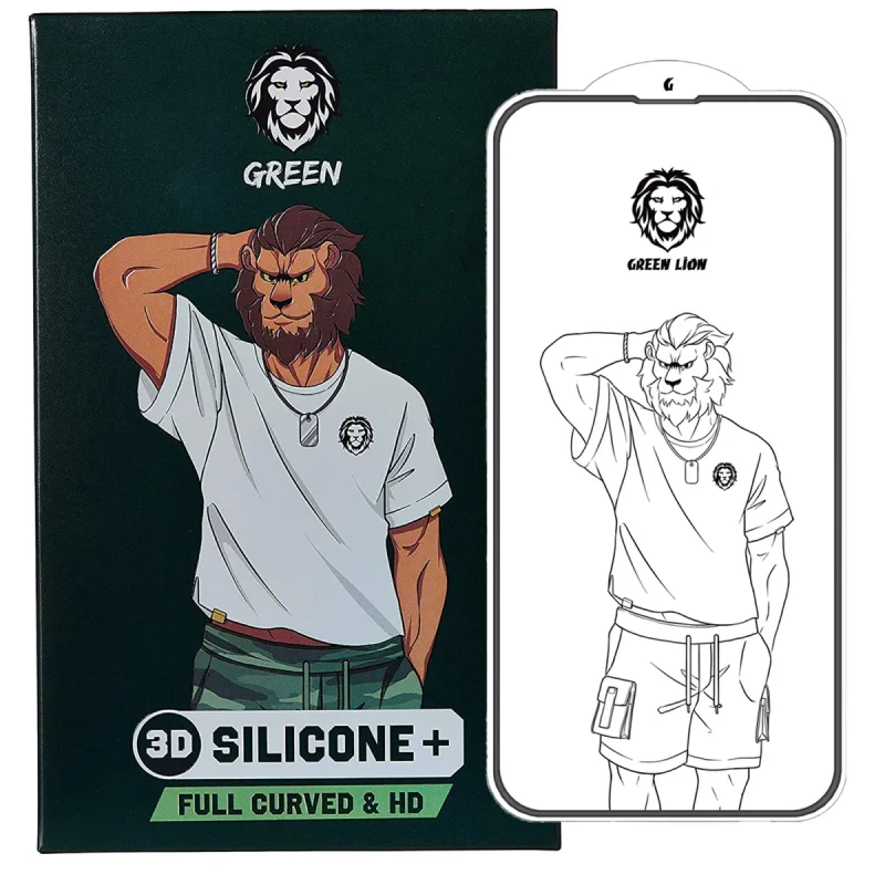 محافظ صفحه نمایش گرین مدل Silicone-Plus مناسب برای گوشی موبایل اپل iPhone 14 Pro
