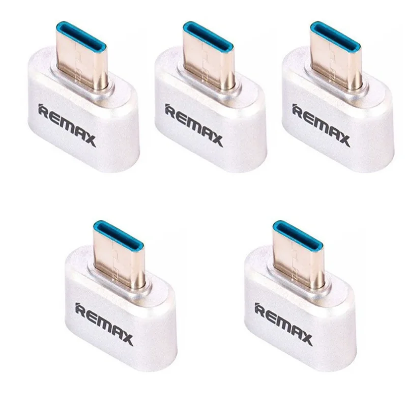 مبدل USB به USB-C ریمکس مدل C3 بسته پنج عددی