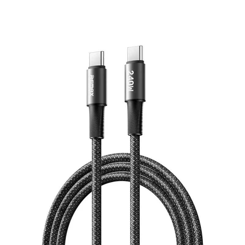 کابل تبدیل USB-C ریمکس مدل SUPER FAST CHARGE- 240 Watt طول 1.2 متر