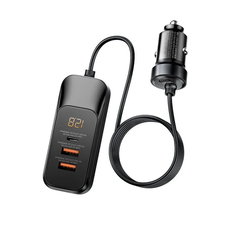 شارژر فندکی 120 وات ریمکس مدل RC-C355