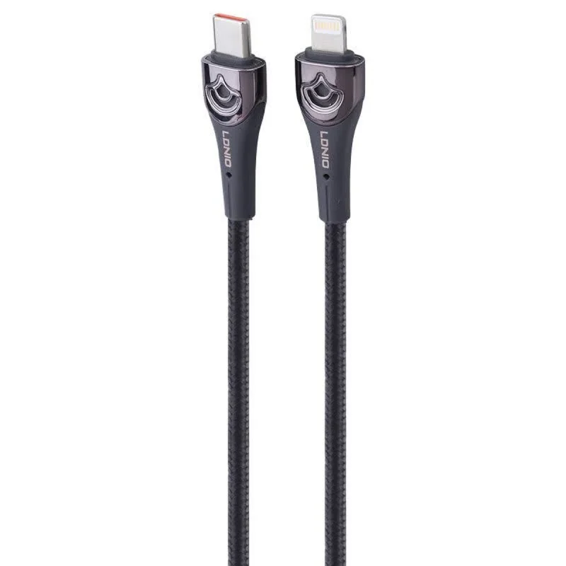 کابل تبدیل USB-C به لایتنینگ الدینیو مدل LC861I طول 1 متر