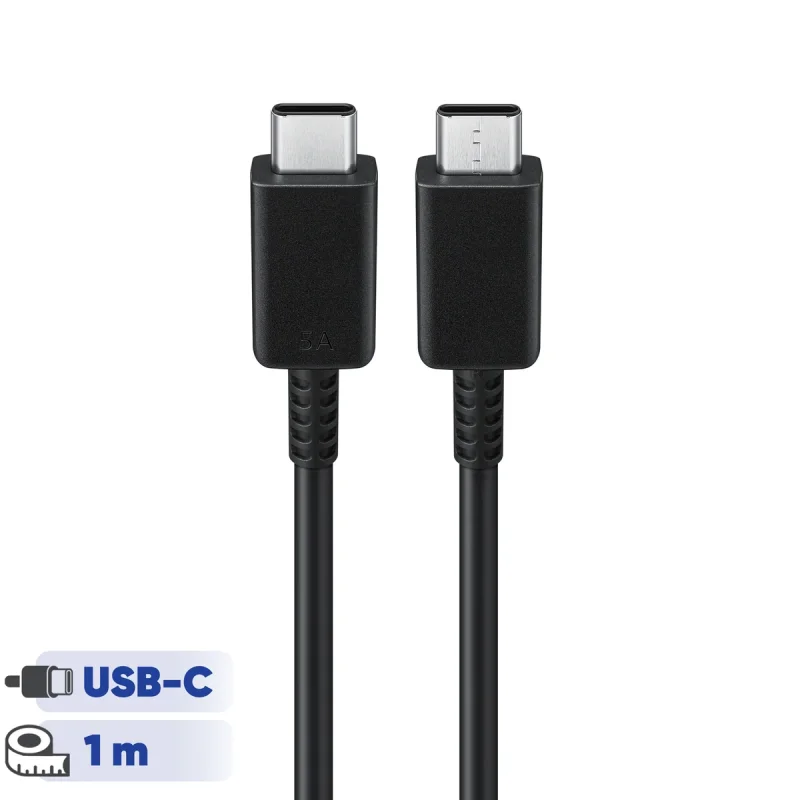 کابل تبدیل USB-C به USB-C سامسونگ مدل 1 متری  - 5 آمپر