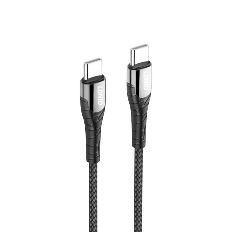 کابل تبدیل USB-C به USB-C الدینو مدل LC-101 طول 1 متر
