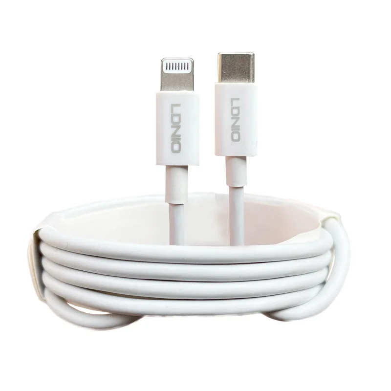 کابل تبدیل USB-C به لایتنینگ الدینو مدل 14Pro Max طول 1 متر
