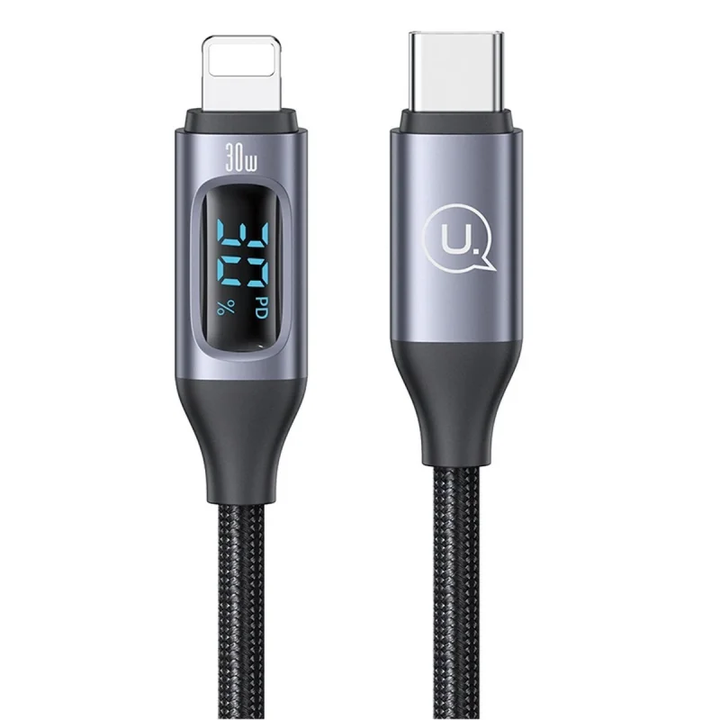 کابل تبدیل لایتنینگ به USB-C یوسمز مدل US-SJ687 طول 1.2 متر